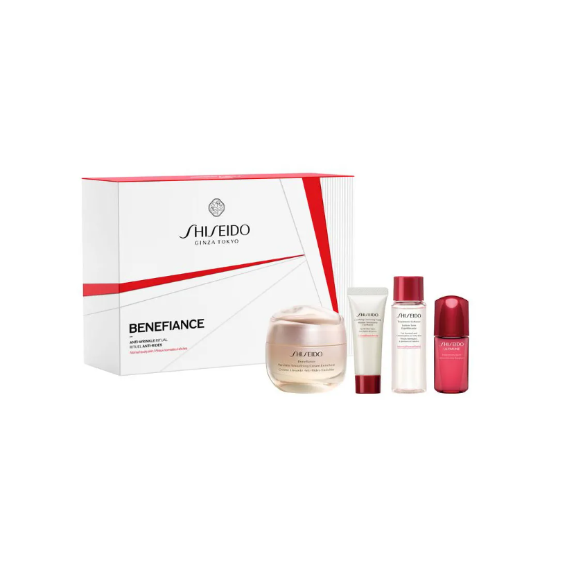 Benefiance Wrinkle Smoothing Cream Enriched Set
