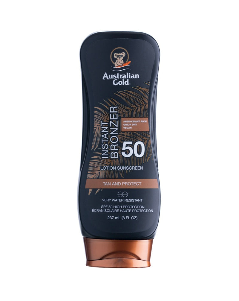 Lozione con Effetto Bronze SPF 50
