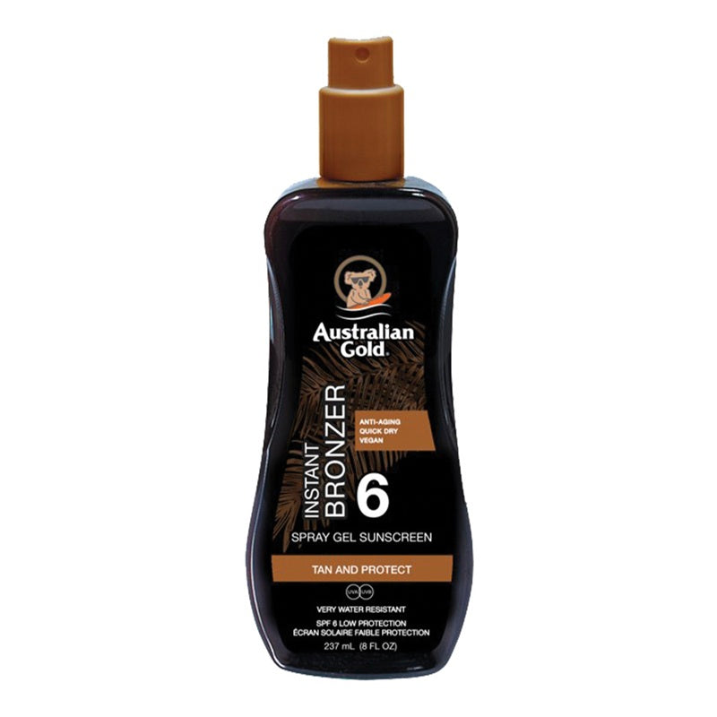 Spray Gels SPF 6 con effetto Bronze