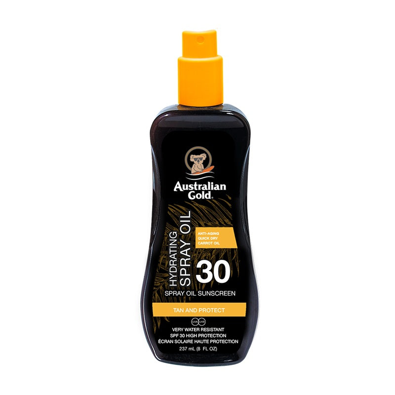 Spray Oil Sunscreen SPF 30 con Olio di Carota