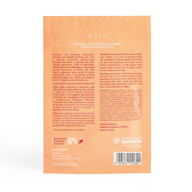 Vitamin Glow-Up - Maschera Viso