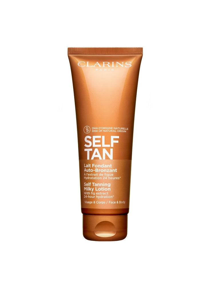 Self-tanning milk