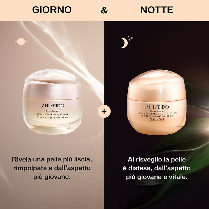 Shiseido Benefiance crema viso antirughe notte