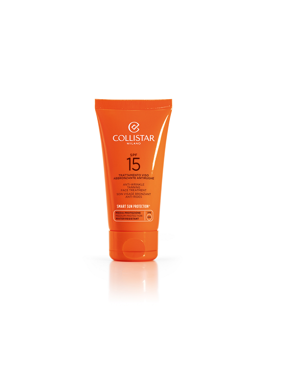 Trattamento Viso Abbronzante Antirughe SPF 15 - Profumeria Lauda