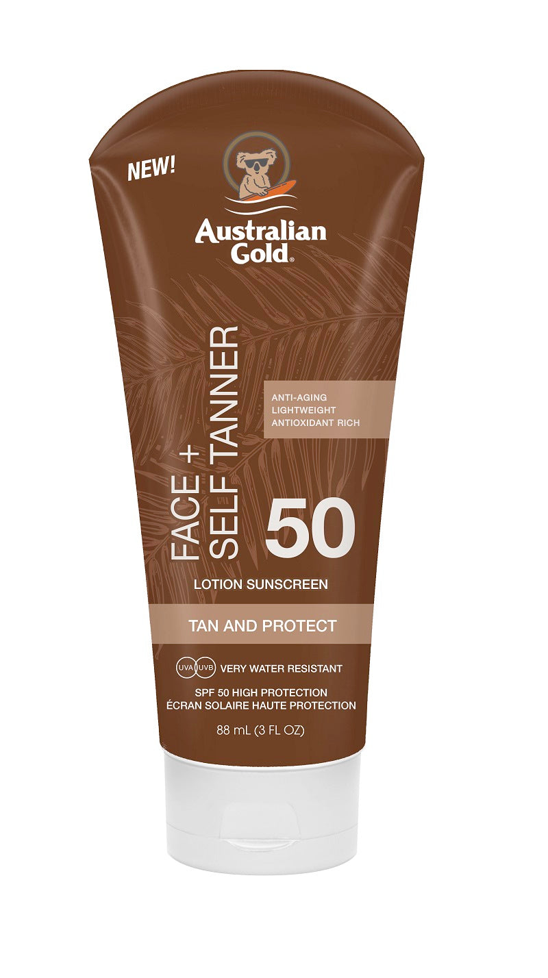 Face and Self Tanner SPF 50