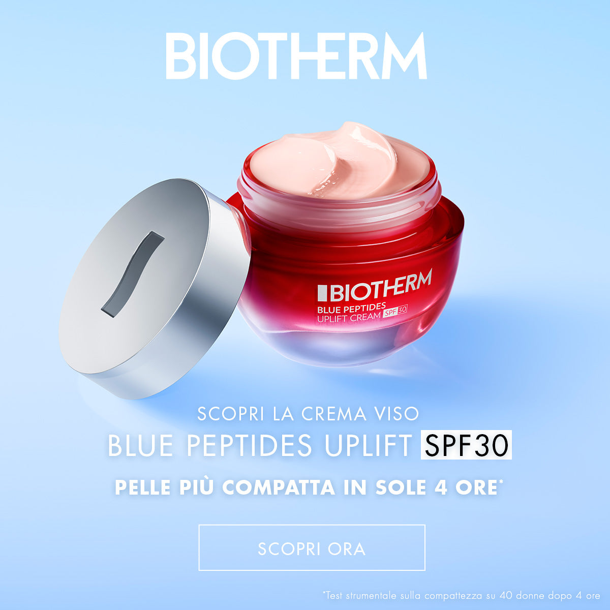 Biotherm Blue Peptides SPF 30, la nuova crema uplift