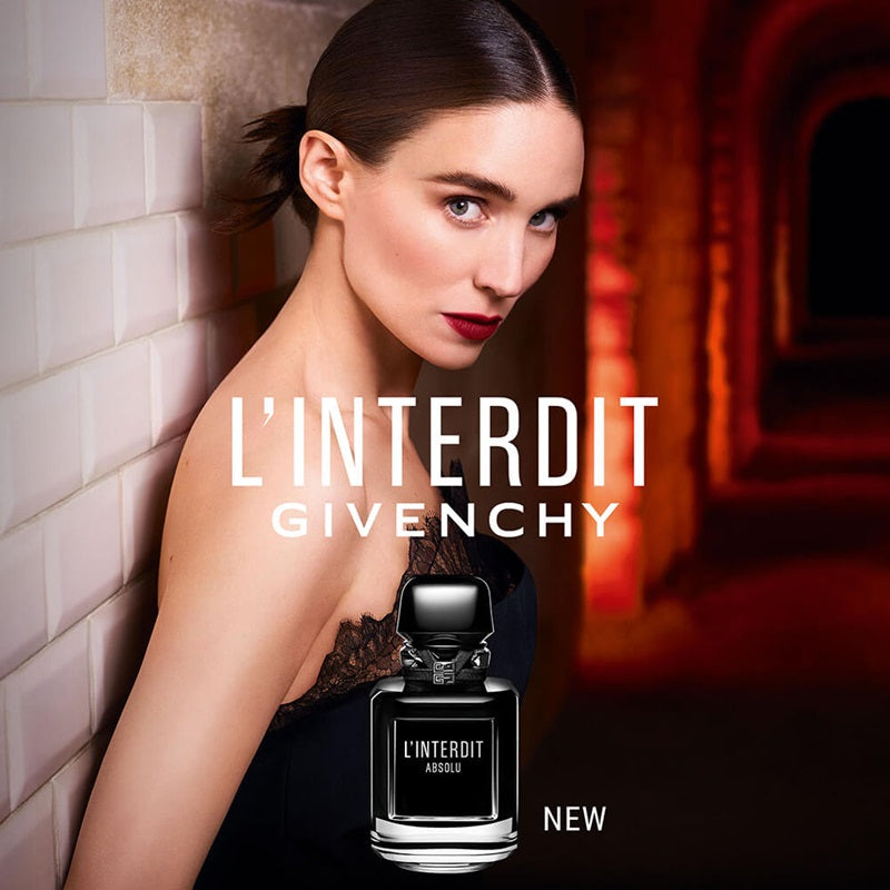 Givenchy L'Interdit Absolu - Eau de Parmun Intense testimonial Rooney Mara