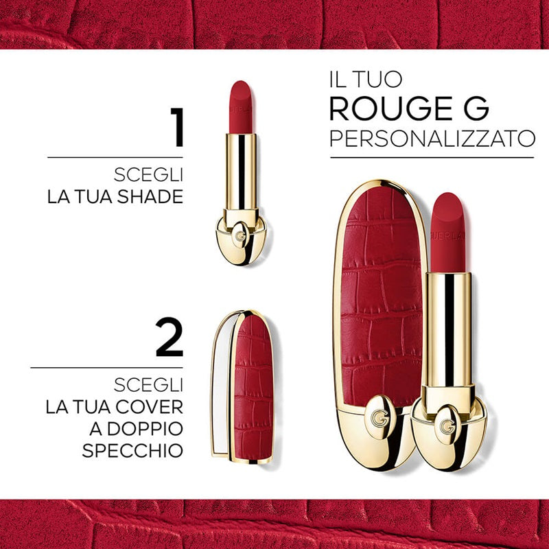 Rouge G Satin - Il Rossetto Ultra-Care Personalizzabile