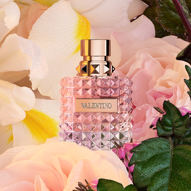 Valentino Donna - Eau de Parfum con ingredienti principali