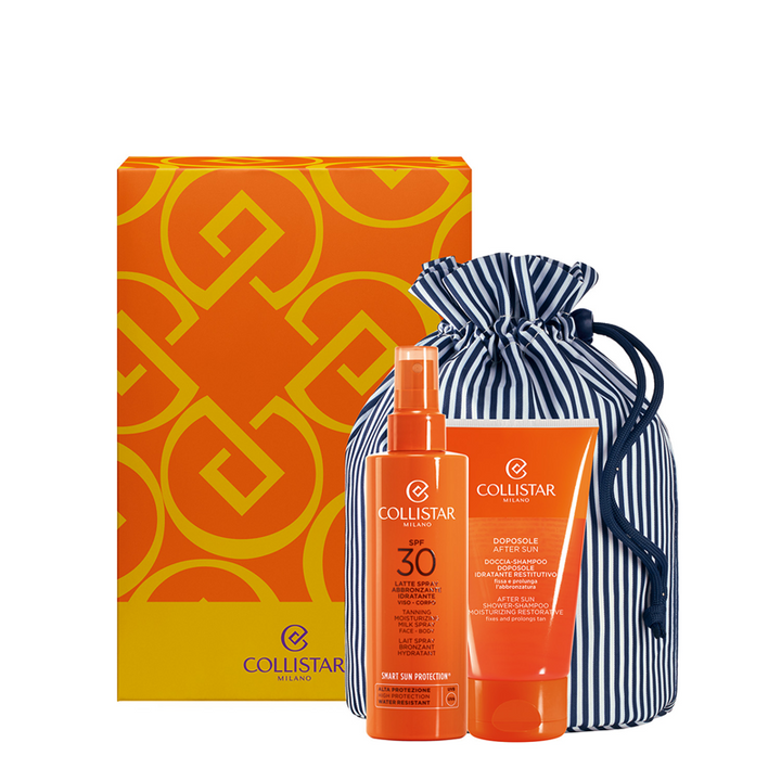 COFANETTO LATTE SPRAY ABBRONZANTE IDRATANTE SPF 30