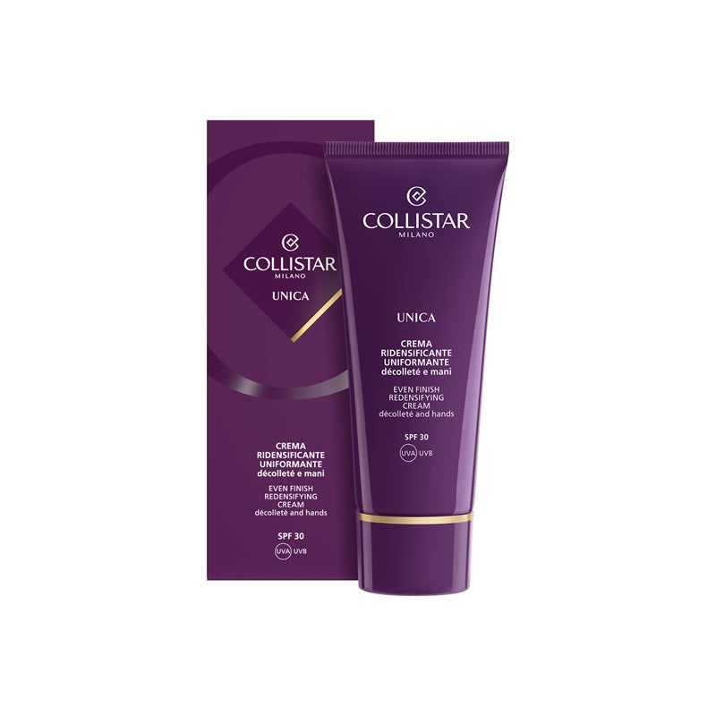 Unica Crema Ridensificante Uniformante Décolleté E Mani