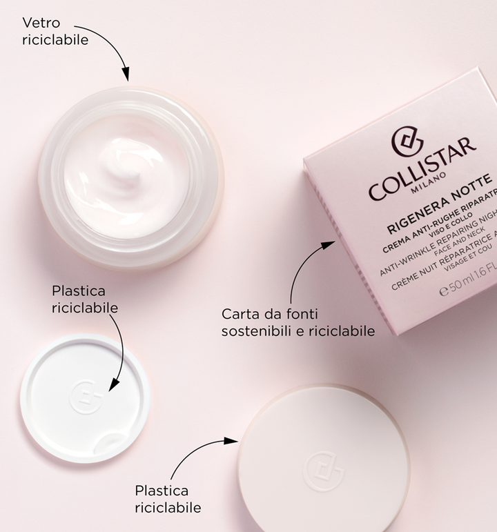 Rigenera Notte Crema Anti-Rughe Riparatrice Viso E Collo