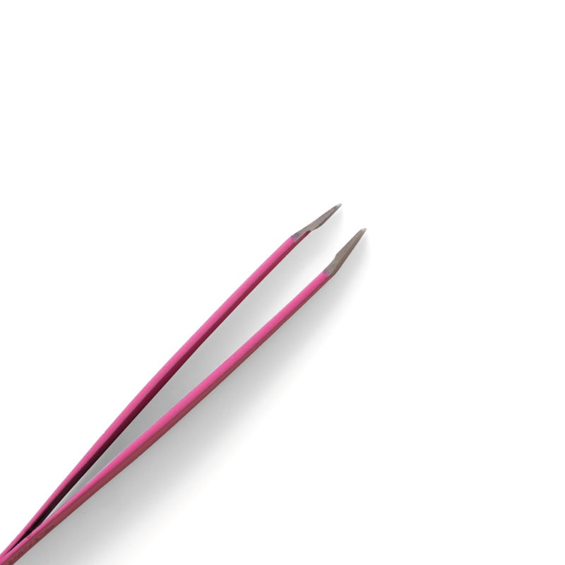 Tweezers - Pinzetta Pink Professionale Punta Obliqua