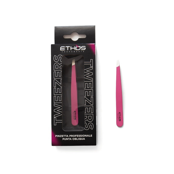 Tweezers - Pinzetta Pink Professionale Punta Obliqua