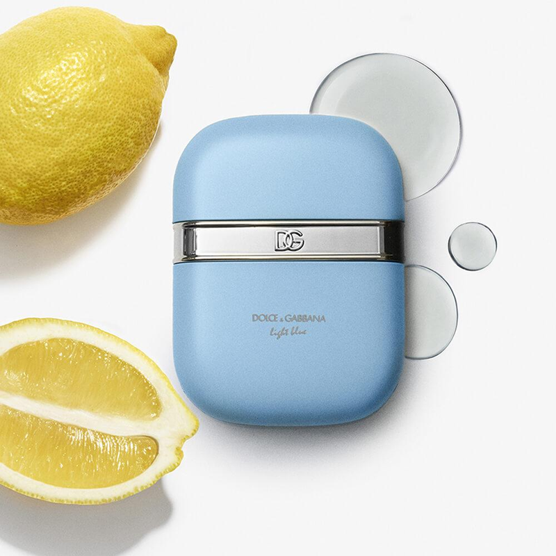 Light Blue Alcohol Free Perfume Gel