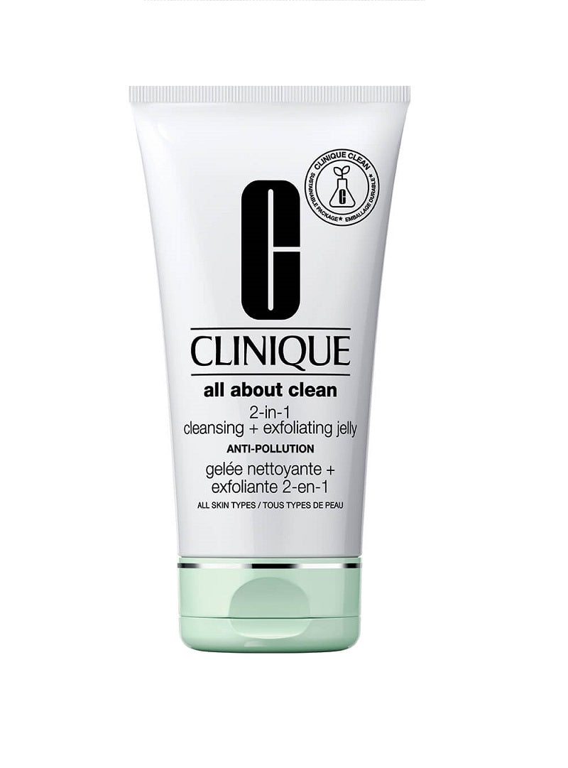 Clinique 2-in-1 Cleansing + Exfoliating Jelly